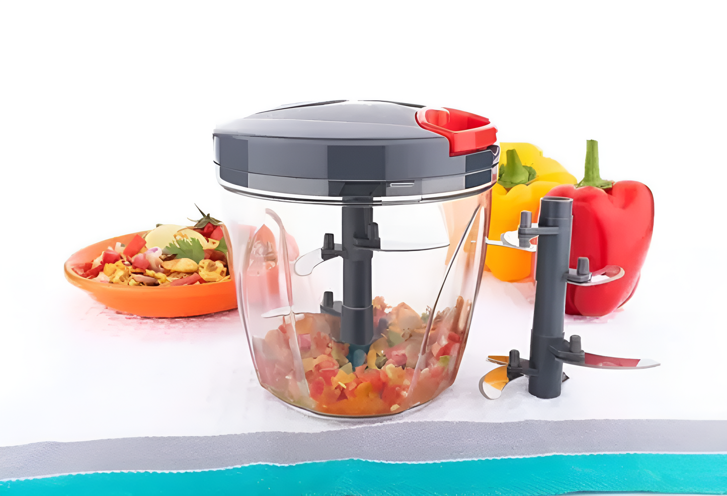 Multi-Functional Handy Kitchen Chopper | Onion, Vegetable & Fruit Cutter