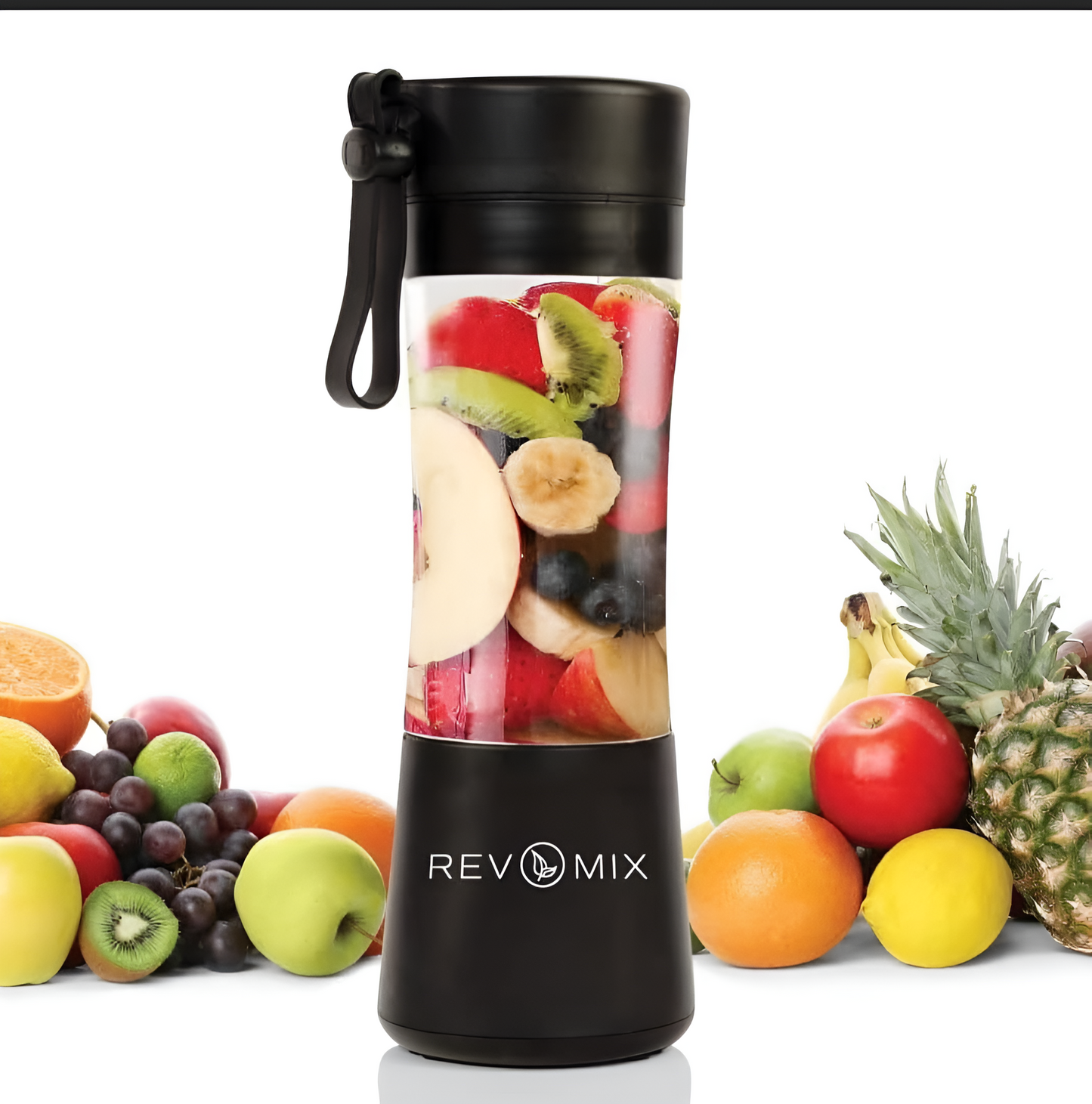 Portable USB Rechargeable Blender – Smoothie & Juice Maker (6 Blades)