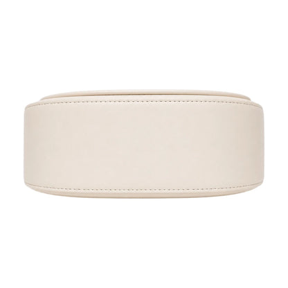 Vezora Ivory Gold Chain Faux Leather Women’s Shoulder Bag