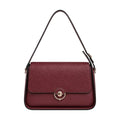 Vezora Maroon Faux leather Women’s Shoulder Bag
