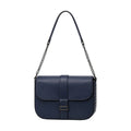 Vezora Navy Chain Women’s Shoulder Bag