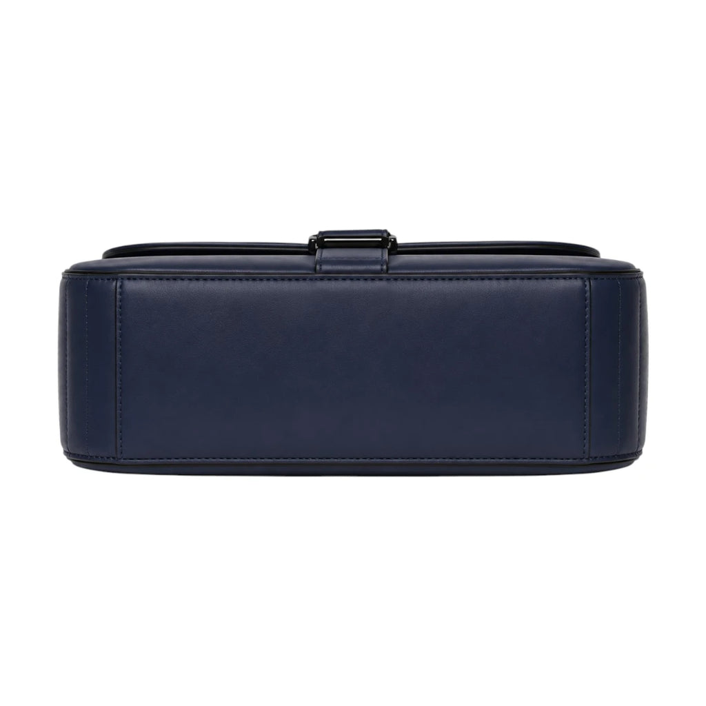 Vezora Navy Chain Women’s Shoulder Bag